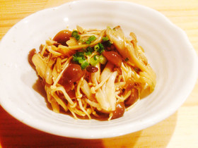 レンジで簡単!きのこサラダ